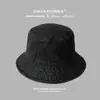 Sombrero de Mezclilla para Mujer de Otoño e Invierno Sombrero de Pescador Versátil Japonés Circunferencia de Cabeza Grande Adelgazante para la Cara Sombrero de Pescador Lavado Vintage