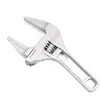 Llave inglesa ajustable multifuncional, apertura grande, mango corto, llave de baño, herramienta de instalación, accesorios, venta al por mayor