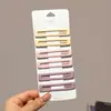 Pinza para el pelo parte trasera de la cabeza pinza lateral para mujer pinza bb simple pinza de horquilla pinza pinzas para el pelo pinza de una palabra fijación de cabellos sueltos flequillo accesorios para el pelo