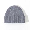 Gorro Simples de Lã 2026 Novo Estilo Coreano Unissex Chapéu de Outono e Inverno Quente em Estoque Gorro Grosso
