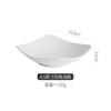 Prato Pequeno de Cerâmica Criativo, Prato Simples Branco Puro para Molho de Hot Pot, Prato para Tempero, Prato para Molho, Prato para Vinagre, Prato para Tinta, Prato Dividido