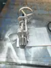 Prensa para bordes de chapa metálica 12 cm Prensa para nervaduras de eje largo Máquina de rodillo manual Equipo de aislamiento de tuberías Máquina formadora de bordes de lámina de aluminio