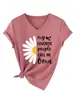 Meus produtos favoritos Amazon eBay estação independente moda versátil elegante camiseta feminina de gola V manga curta