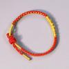 Año del Dragón cuerda roja de la suerte protege el año de nacimiento cuerda de escamas de dragón tejida a mano pulsera juvenil para hombres y mujeres cuerda de mano de estilo antiguo