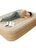 Colchão Inflável Cama de Colchão de Ar Totalmente Automática Tapete de Chão Usuário Doméstico Barraca ao Ar Livre Acampamento Cama Inflável Sofá Dobrável Portátil