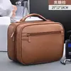 Neceser de viaje, estilo de negocios para hombre, apto para baño, con múltiples compartimentos, gran capacidad para almacenar productos de cuidado de la piel