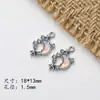 Sinfonía de Luz de Luna Colgante Luna Estrellada Pulsera DIY Collar Materiales Hechos a Mano Accesorios Colgantes Pendientes