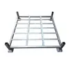 Rack de Aço Multicamadas Empilhável Tipo Tubo Rack de Empilhamento para Armazém Rack para Logística de Tecidos Galvanizado Reforçado para Armazenamento a Frio Rack Qiaogu