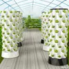 Torre de Cultura de Niebla Instalaciones para Cultivo sin Suelo de Verduras en Casa, Venta Directa de Plantación de Verduras en Balcón, Equipo de Piña Vertical, Invernadero
