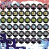 Novo Vinil Retrô Mini Disco Rock Arte com Leite Papel de CD Layout de Local de Show Conjunto Atmosfera