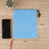 Bolsa de nylon com cordão para acabamento de roupas, bolsa de armazenamento, cordão de poliéster, atacado de fábrica