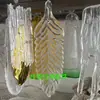 Lámpara de Cristal de Lujo Ligero Accesorios de Vidrio Piezas Colección Piezas de Vidrio con Forma de Copo de Nieve Accesorios de Iluminación para Sala de Estar Comedor Dormitorio