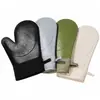 Manoplas de Silicona para Horno Resistentes al Calor Herramientas para Hornear Guantes Aislados de Silicona Engrosados Resistentes a Altas Temperaturas para Horno Microondas Anti-quemaduras