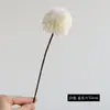 Flor artificial transfronteiriça haste única crisântemo pingue-pongue feito à mão decoração de casa ornamento comercial adereço de casamento fotografia