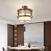 Luz de Pasillo Antigua China Luz de Corredor Luz de Entrada Madera Maciza China Pequeña Luz de Techo led Iluminación de Balcón Estilo Chino