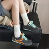 Zapatos Negros para Niñas 2025 Nuevos Populares Planos Suela Suave No Cansan Casuales Zapatos de Entrenamiento Alemanes