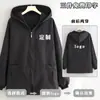 Delantal Impermeable para Uso en Cocina, Delantal para Cocina Casera, Chaqueta de Trabajo para Primavera y Otoño, Anti-Manchas, Resistente al Desgaste, Ropa de Trabajo de Manga Larga con Texto Impreso