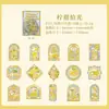 Paquete de Pegatinas de Luz de Concha Yi Niao Serie Sombra de Ventana Paisaje de Ventana Material Decorativo Creativo para Diario de Mano Pegatinas