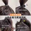 Grampo de Cabelo de Abóbora, Prendedor de Coque, Presilha para Cabelo Feminina, Ferramenta de Fixação de Rabo de Cavalo Alto, Grampo de Franja, Pequeno Acessório de Cabelo