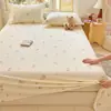Lençol 100% algodão puro, peça única, estilo cartoon fresco e fofo, para crianças, cama de solteiro ou casal, conjunto de três peças para dormitório estudantil