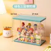 Rack de Exibição para Armazenamento de Caixas Surpresa Caixa de Armazenamento Feita à Mão Acrílico Bubble Mart Gabinete de Exibição Lego Rack de Armazenamento de Mesa