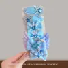 Pinza para el pelo de estilo coreano para niños, Pinza de malla con lazo para niña, Adorno para el pelo, Pinza para flequillo de bebé, Pinza superior, Accesorios para el pelo de princesa