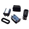 Carga hembra TIPO-C 2 puntos de soldadura impermeable con cable soporte de carga para cepillo de dientes eléctrico juguete instrumento conector USB