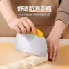 Cuchillo para Rebanar de Grado Alimenticio Raspador de Acero Inoxidable Raspador para Hornear Cortador de Masa Raspador Hoja Cuchillo Dedicado para Rebanar Cocina de Silicona