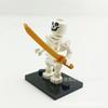 Bonecos de construção de bonecos Boneca Skull Corps Ninja esqueleto exército montado brinquedos grátis baseboard arma aleatória
