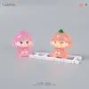 Explosiones de网红 luminosas fruta jazmín caricatura diy resina joyería accesorios adornos para coche llavero ins venta al por mayor