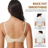 Sujetador Reductor sin Costuras para Mujer con Control de Abdomen, Anticaída, sin Varillas, Minimiza Busto Grande, Tallas Grandes, Sujetador Cómodo