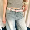 Cinturón Retro Dulce-Cool con Estampado de Lunares para Mujer, Cinturón de Nicho de Alta Gama y Único con Accesorios para Combinar con Jeans