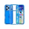 La Nueva Funda para Teléfono Iphone17Pro de Dos Tonos con Purpurina de Alta Transparencia es Adecuada para Funda Suave Anticaídas con Lente de Purpurina Fina Transparente