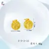 Pendente Antigo de Animal Dourado da Sorte para Pulseira e Colar DIY Pingente de Sorte Alta Retenção de Cor Joias para Revenda