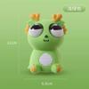 Brinquedo de descompressão de insetos de arregalar os olhos Pinch Music Puzzle Vent Staring Funny Vegetable Bug Artefato de descompressão infantil criativo