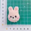26 Nuevos Accesorios de Tela de Peluche de Dibujos Animados Lindo Osito/Conejo de Peluche Suministros para Ropa de Niños Zapatos Calcetines DIY