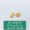 Plata de Ley S925 Microincrustada Zirconia Flor Bandeja Separador Doble Agujero Cuentas Planas Material Hecho a Mano DIY Joyería Accesorios de Plata Agujero Grande