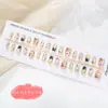 Coleção de Halloween Palhaço Sombrio Abóbora Rosto de Fantasma Baile de Máscaras Carnaval Doce Estilo Cool Festa Cosplay Unhas Usáveis