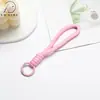 Llavero Corto Cordón Accesorios Bolsa Muñeca Cordón Anticaída Teléfono Cordón Botella de Agua Correa Cuerda Cuerda Tejida Colorido