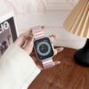 Compatible con la generación 45678910 de Apple Smart Watch, correa de acero magnética para iWatch SE, pulsera de metal.