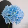 52 novas hortênsias únicas de Monet salão de casamentos estrada teto de chumbo arranjo de flores hotel arco de boas-vindas flor atacado vão