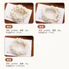 Diadema de Perlas de Alta Gama Super Hada Estilo Coreano Accesorios para el Cabello Diadema Celebridad de Internet Niñas Lazo para el Cabello Cuerda para Cola de Caballo
