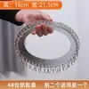 Almacenamiento de Lata para Llaves de Acero Inoxidable Se Puede Marcar con Hebilla de Llavero Intermedia Placa de Llavero de Clasificación Etiqueta de Llavero Cadena Casa de Alquiler