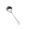 Cuchara para Sopa de Acero Inoxidable Red para Escurrir Sopa Popular Cuchara para Sopa de Mango Largo Cuchara con Mango de Escama de Pescado Cuchara para Sopa de Restaurante Colador para Sopa Casero para Olla Caliente