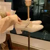 Versão em Couro Bovino, Estilosa e Elegante~ Bico Redondo, Corte Baixo, Tira Única, Emagrecedora, Salto Bloco, Sapatos Mary Jane Femininos para o Dia a Dia