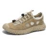 Sapatos de Verão Masculinos Novos Sapatos de Malha Vazada Respirável Sapatos de Trabalho Masculinos Tênis Antiderrapante Resistente ao Desgaste Sapatos Casuais Torre