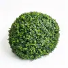 Tapa de registro decorativa de planta verde para exteriores, bola de planta verde artificial, bola de hierba auspiciosa, oculta imperfecciones, es resistente al sol y antioxidante
