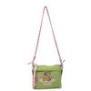 Bolso Cruzado Ligero para Viajes y Compras, Nuevo Modelo Ins Estilo Japonés, Alto Valor Estético, Fresco y Lindo, Bolso Pequeño Bordado con Bloques de Color para Mujer