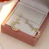 Nuevos Pendientes Asimétricos de Estrella y Luna Más Vendidos, Pendientes Largos de Zirconia Completa de Lujo Ligero, Pendientes Elegantes de Celebridad de Internet para Mujer