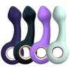 Pérolas Vibratórias para Plug Anal para Homens e Mulheres, Dispositivo de Masturbação Anal para Adultos, Produtos Eróticos Femininos, Massageador Vaginal e Anal de Uso Duplo